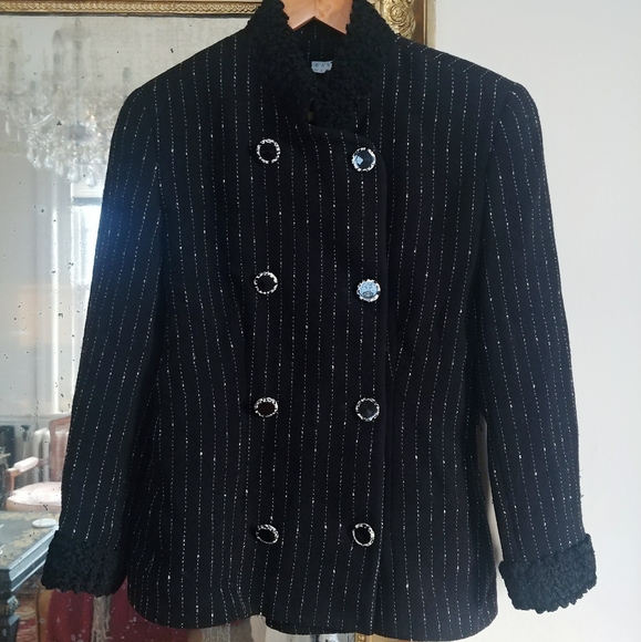 Vintage Barney's NY Wool Suit - Picture 2 of 8